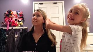 Me and my moms hair tutorial