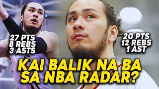 KAI SOTTO GINULAT ANG NBA! BACK TO BACK EXPLOSIVE GAMES MULING NAGLAGAY KAY KAI SA NBA RADAR