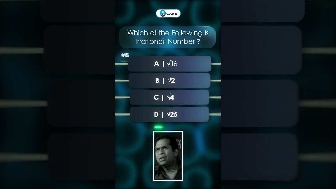 Real Numbers Class X Question NO 01 Oaks Quiz