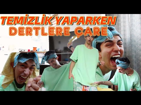 TEMİZLİK YAPARKEN DERTLERE ÇARE🫢| telefonda v*rm*k, DM'den UZUN ****.. ŞOK ÜSTÜNE ŞOK