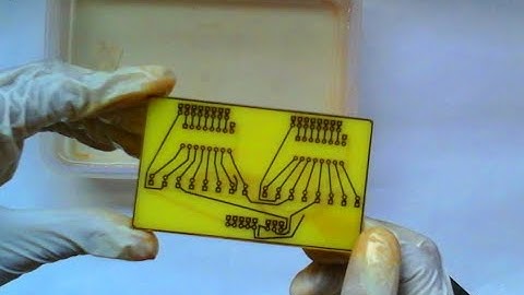 Easy Way to Make your Own Double Sided PCB at Home