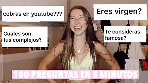 100 PREGUNTAS EN 5 MINUTOS || CARLOTA.GONZALEZ