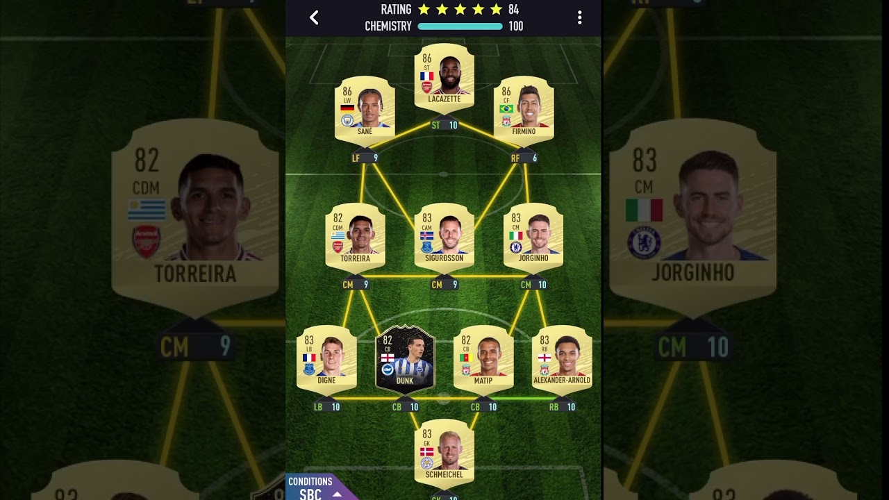 POTM Mané “Premier League” SBC Solution Complete! | PACYBITS FUT 20