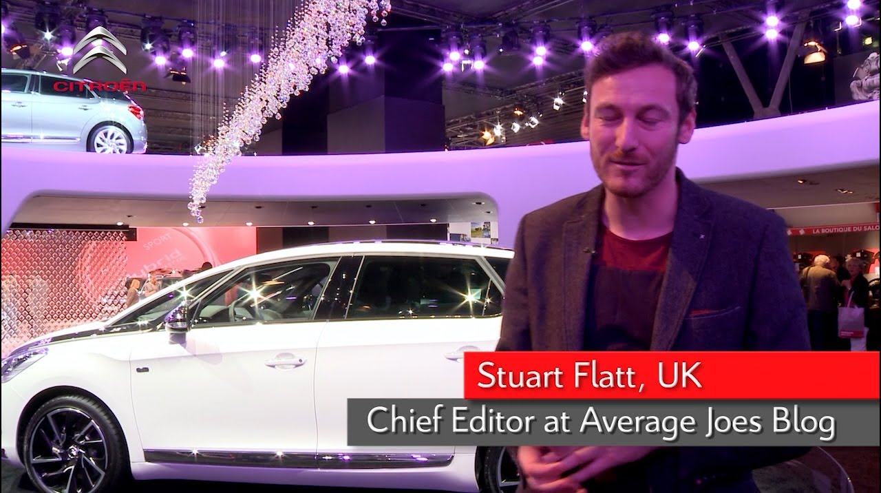 Citroën - Live at Paris Motorshow 2012 con Stuart Flatt - YouTube
