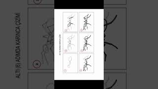 En Kolay Karinca Çi̇zi̇mi̇ 6 Adımda