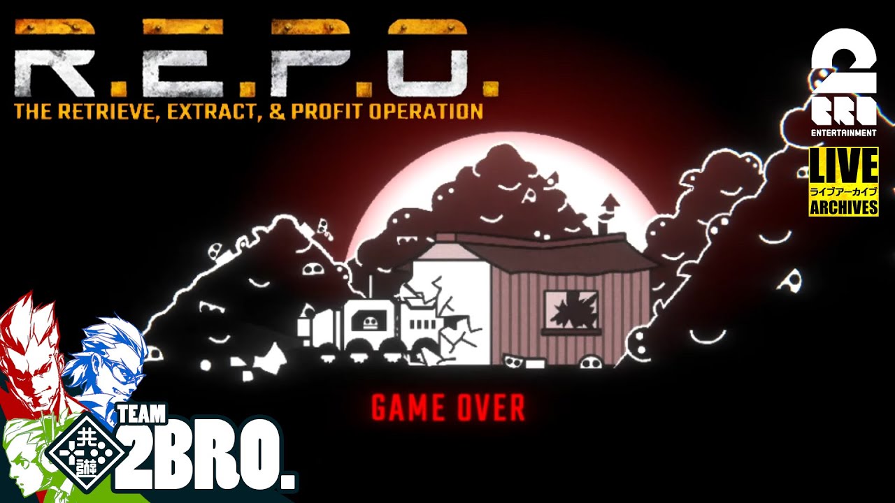 【4人でホラー!!】弟者,兄者,おついち,メロの「R.E.P.O.」【2BRO.】