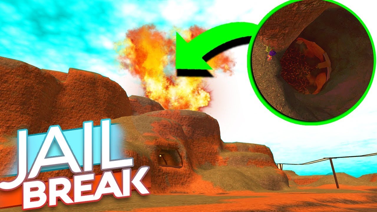 VOLCANO EXPLOSION IN JAILBREAK UPDATE! *NEW EASTER EGGS*
