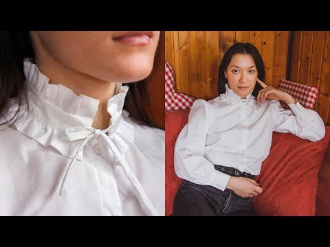 Video: How To Sew A Detachable Frill Collar