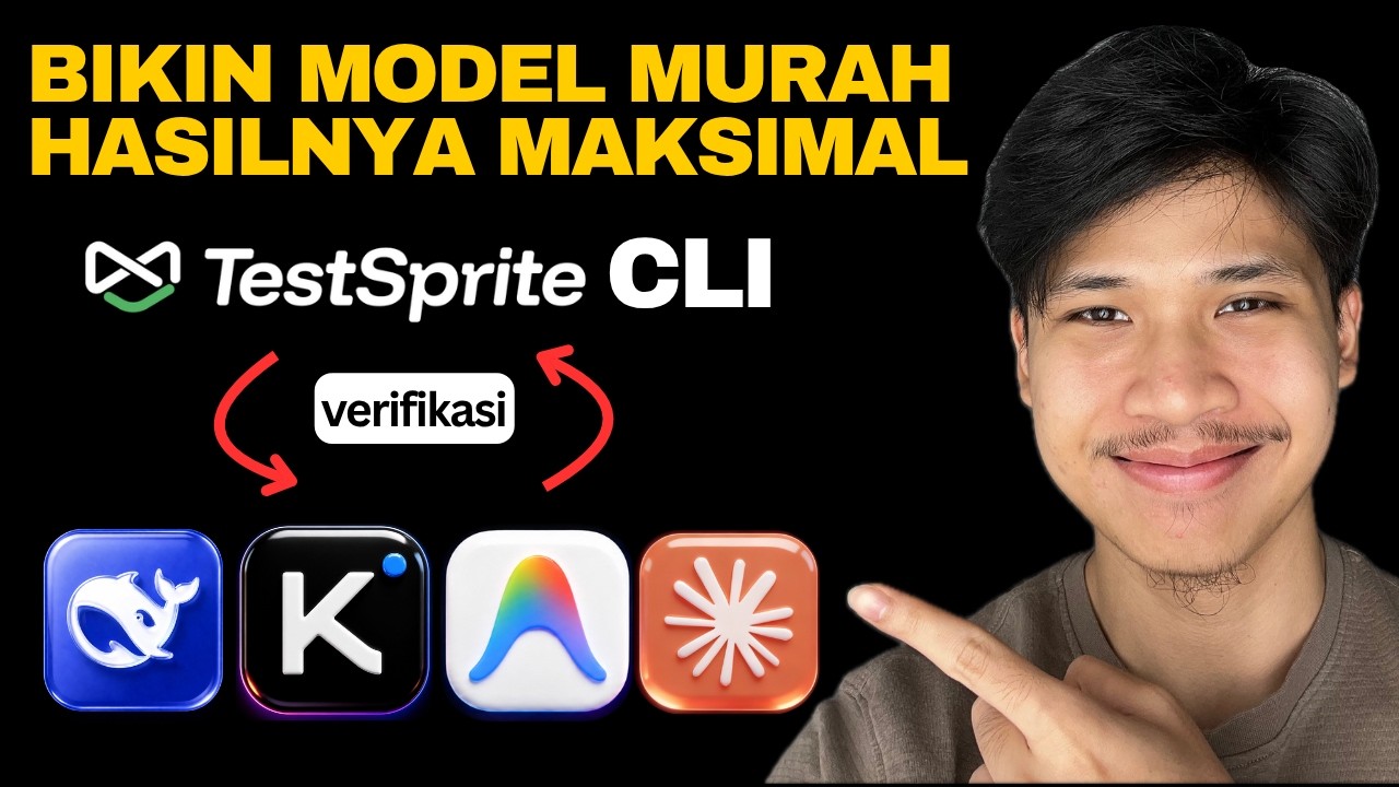 AI ini bikin aplikasi hasil AI coding gak ngaur! - TestSprite CLI + Skill