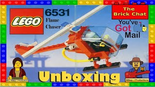 Vintage Lego Flame Chaser 6531 Unboxing And Review
