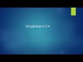 Mastering StringBuilder in C# - Tips, Tricks, and Best Practices