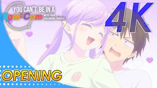 You Can't Be In a Rom-Com with Your Childhood Friends! Opening | Creditless | 4K 60FPS |