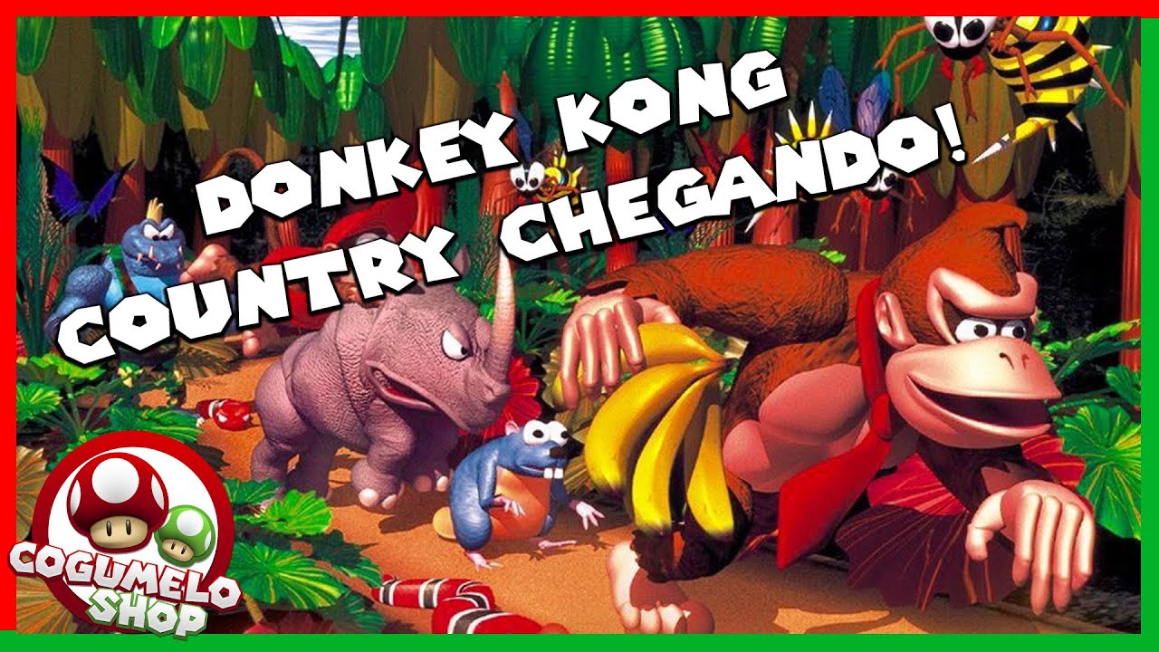 DONKEY KONG COUNTRY chegando no Switch Online!!!!!!