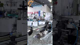 Fully automatic weigh and filling machine for tea bottle, paper can seaming machine manufacturer