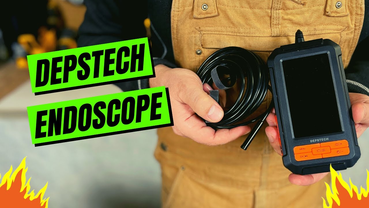 DEPSTECH Dual Lens Endoscope 