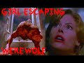 werewolf attack girl - chase scene - American werewolf in Paris HD