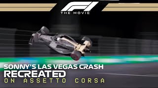 F1: The Movie | Sonny Hayes’s Vegas crash recreation