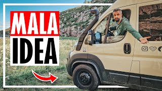 ❌ ATASCADOS con la camper en NORUEGA  | Hacer ruta OFF ROAD con una furgoneta SIN 4x4 ⚙ [Vanlife]