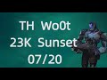 VALO POV【TH Wo0t】KO 23Kills Sunset 07/20#valorantpro     #valorantclips #valorant