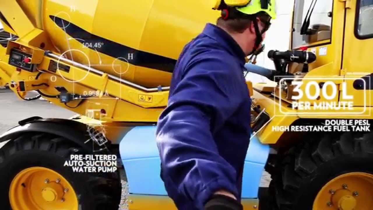 FIORI DB 460 CBV Бетоносмесители с самозагрузкой SMS Система самоходных смесителей