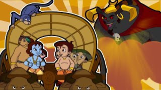 Chhota Bheem Vs Kirmada Game Fight Clips Scenes screenshot 5