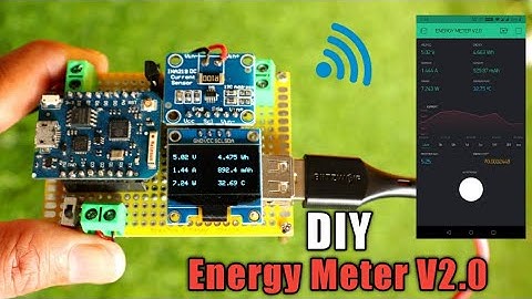 DIY Multifunction Energy Meter V2.0 || Monitor Energy from Smartphone