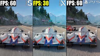 Grid Legends Xbox Series S vs. Series X vs. PS5 Comparison | Loading, Graphics & FPS Test