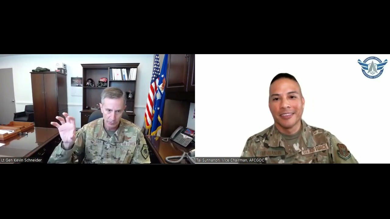 DAFCGOC Fireside Chat with Lieutenant General Kevin B. Schneider-Part IV Future of the Force