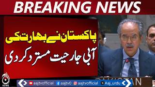 Pakistan Rejects India Water Weapon | Indus Waters Treaty Violation | UN Security Council - Aaj News