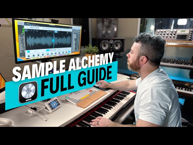 Full Beginners Guide To the BRAND NEW Sample Alchemy (Logic Pro Tutorial) class=