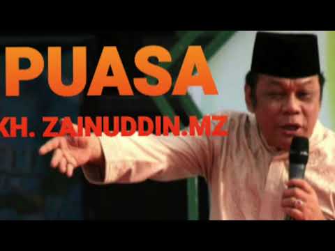 Puasa Ceramah Kh Zainuddin Mz Youtube