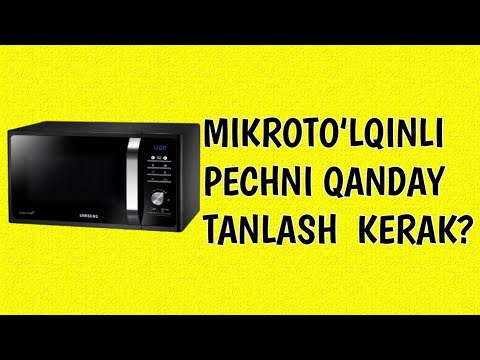 Video: Mikroto'lqinli Pechka Qanday Ishlaydi