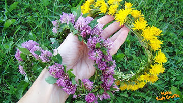 How to weave a wildflower crown? | Wildflower Wreath | Wildflower Crown