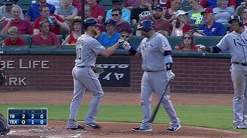 TB@TEX: Forsythe belts a two-run homer to left field