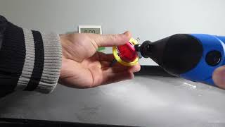 DRILL POWER Small Toy Gyroscope with Plastic Stem With/Out Putty on Various Ice Bases (SEE DESC)