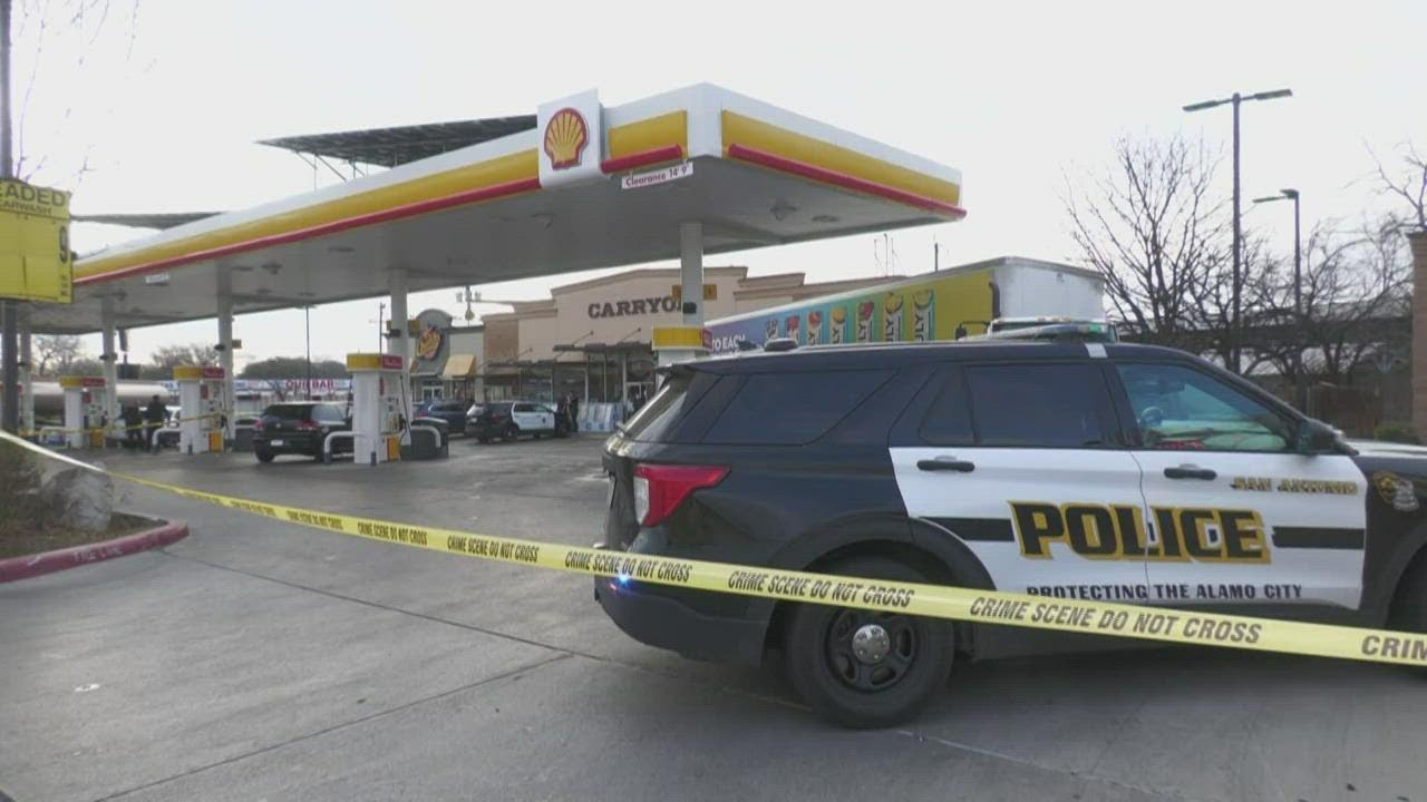Man in critical condition after being randomly shot at gas station ...