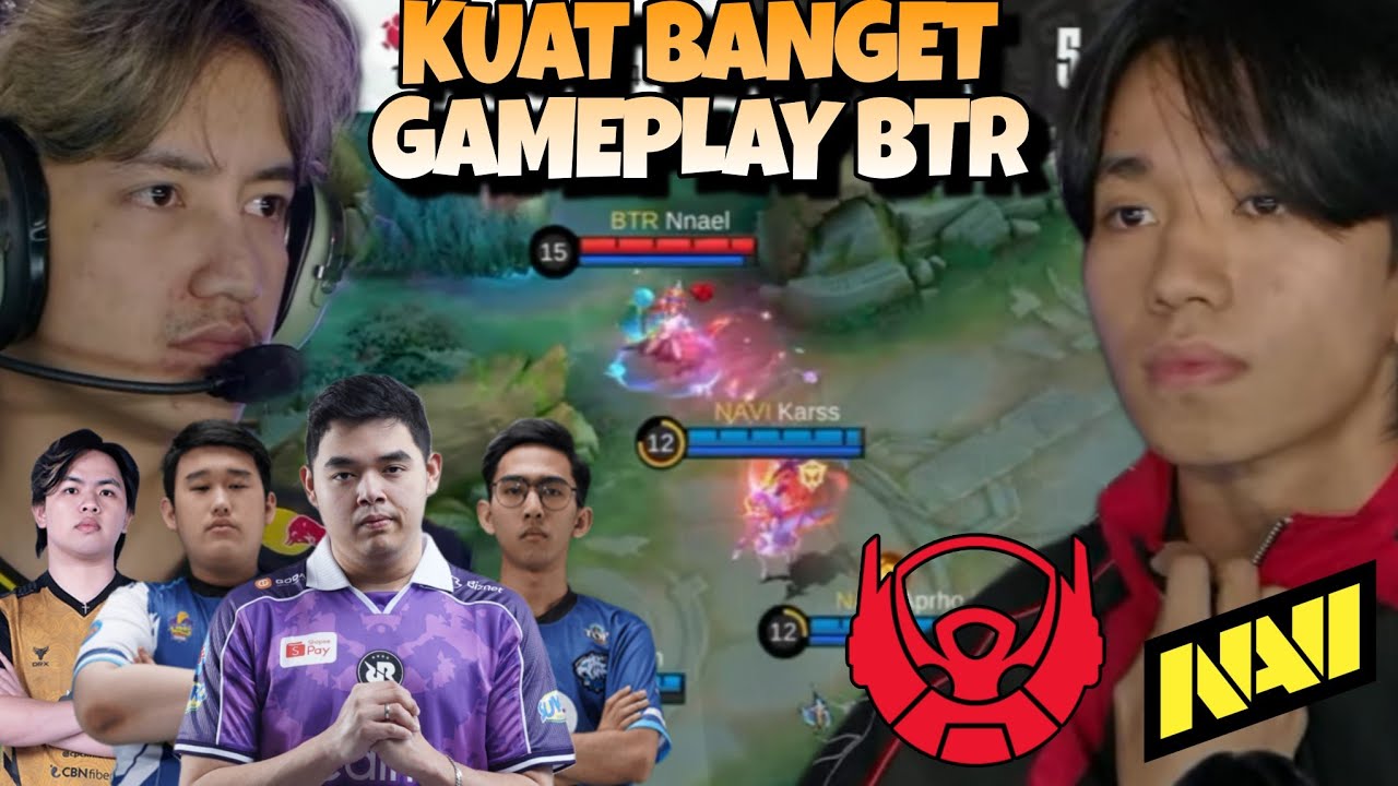 NAVI DIBIKIN JANTUNGAN SAMA NNAEL !! BTR INI APA COK ?! BIGETRON VS NAVI MATCH 1 - MPL S18