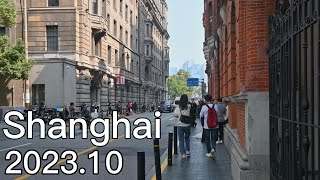 Street Walking Tour in China  | 4K | Shanghai | The Combination Of Romance And Modern