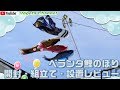ベランダ鯉のぼり開封・組立て・設置レビュー