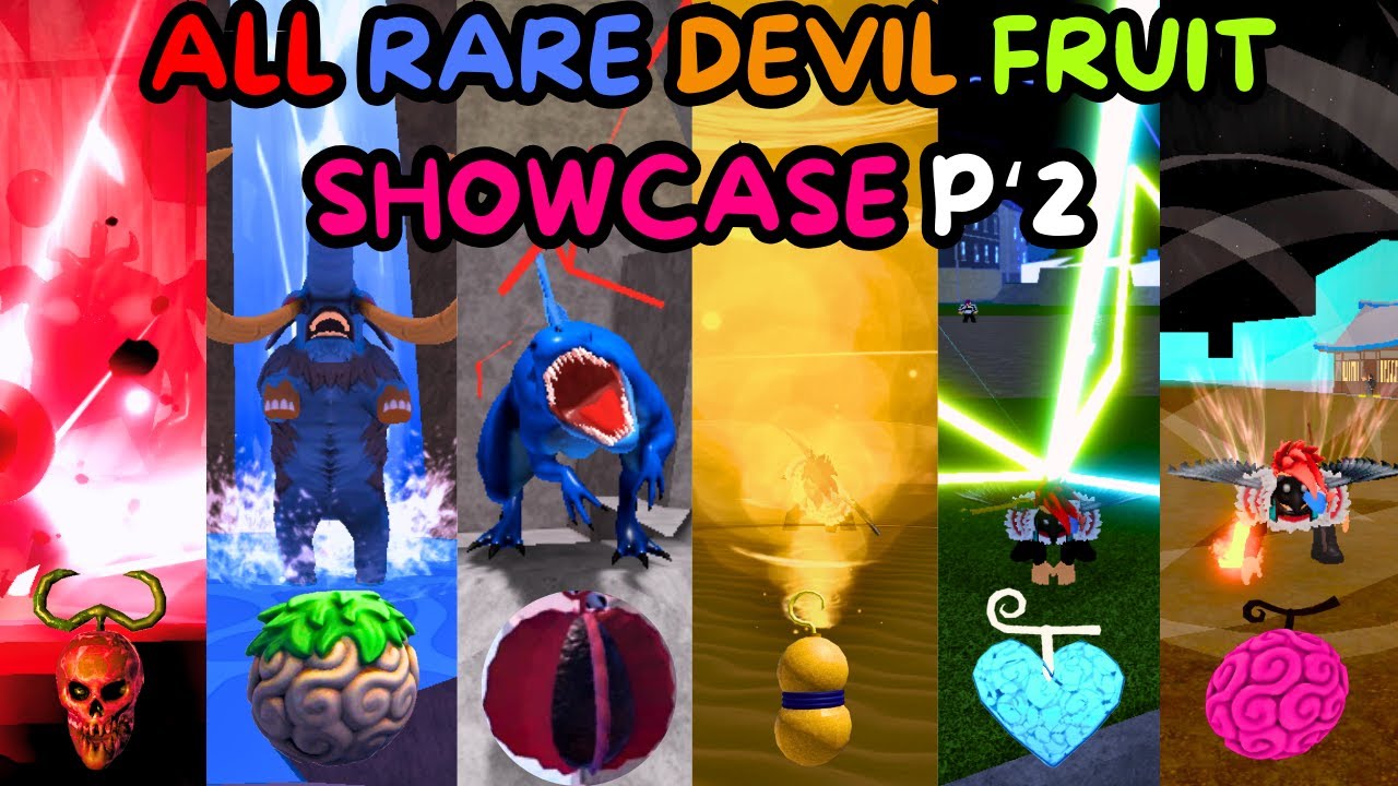 KING LEGACY ALL DEVIL FRUIT SHOWCASE!! PART 3 l King Legacy YouTube