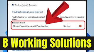 ✅ how to fix ethernet doesn't have a valid ip configuration issue in windows 11 - quick & easy ways