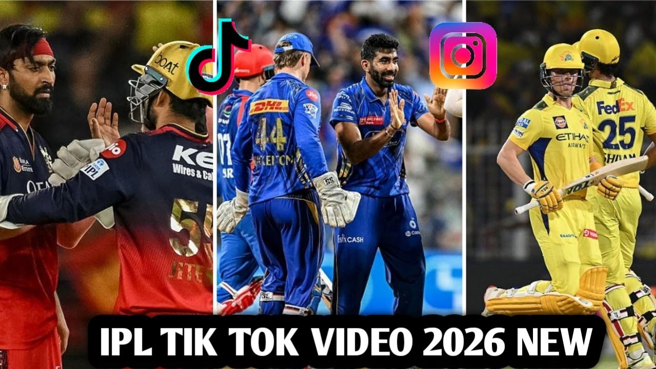 “Crazy Cricket Moments 2026 | IPL TikTok & World Cup Reels Viral Video ...