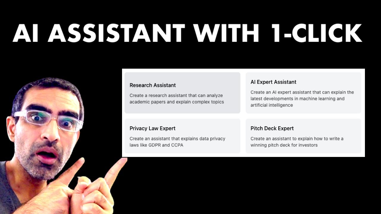 How To Create An AI Assistant WITHOUT Writing Code! - YouTube
