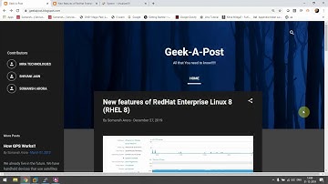 New Features of Redhat Enterprise Linux 8 (RHEL 8 / Centos 8) |