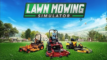 Lawn Mowing Simulator (2025) Part 1 Full Game - Longplay Walkthrough No Commentary