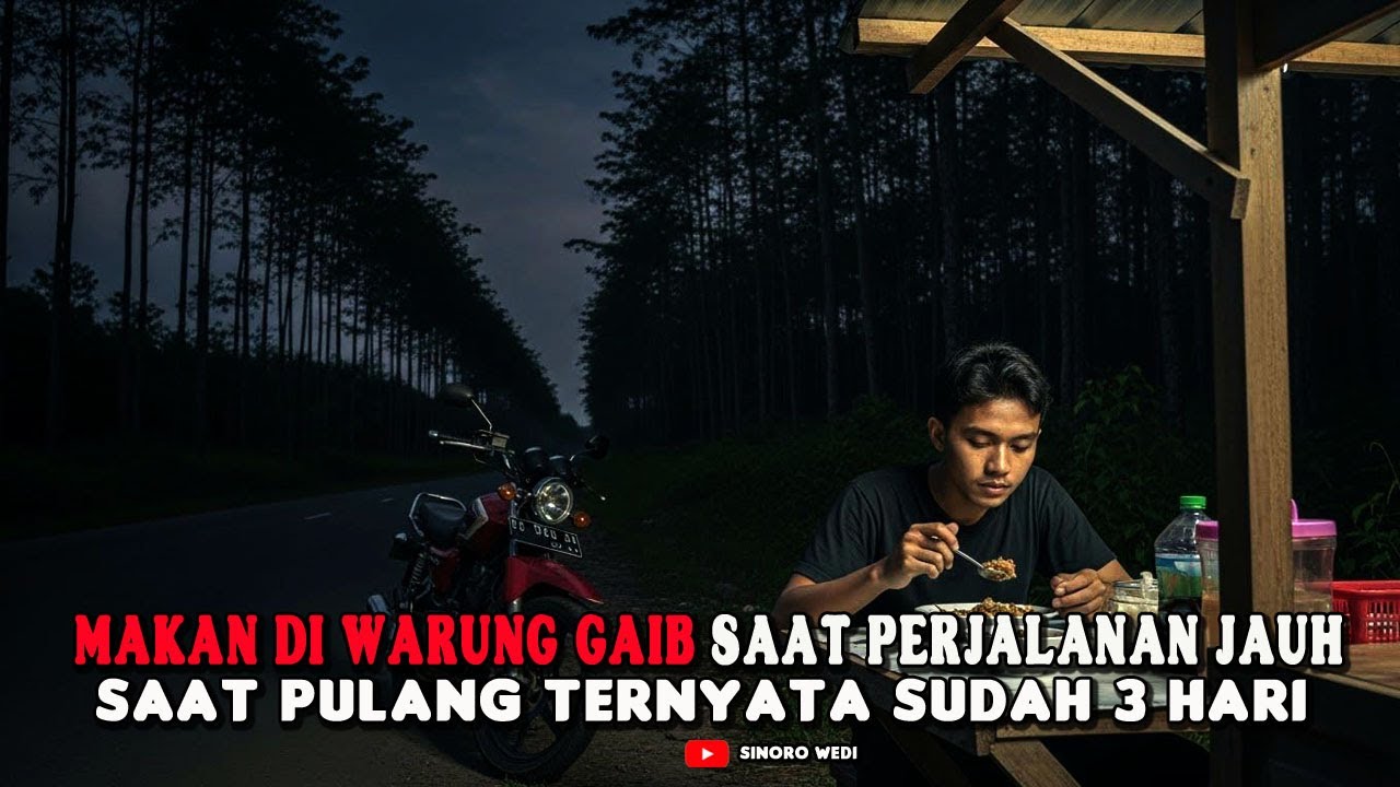 MASUK WARUNG GAIB KARENA LAPAR SAAT PERJALANAN JAUH,SAAT PULANG TERNYATA SUDAH TIGA HARI.