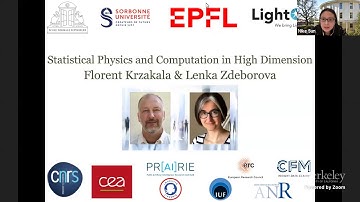 Statistical Physics and Computation in High Dimension