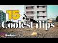 15 coolest flips on sand  amazing flips by bimal rana