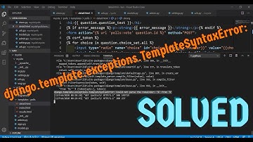 django.template.exceptions.TemplateSyntaxError: Could not parse the remainder