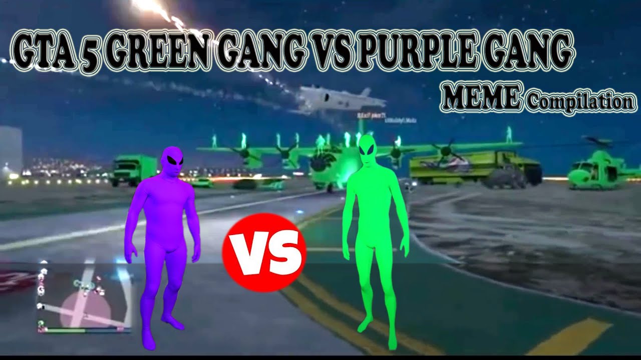 GTA 5 Green Gang VS Purple Gang MEME 1 YouTube gta-5-green-gang-vs-purple-gang-meme-1-youtube